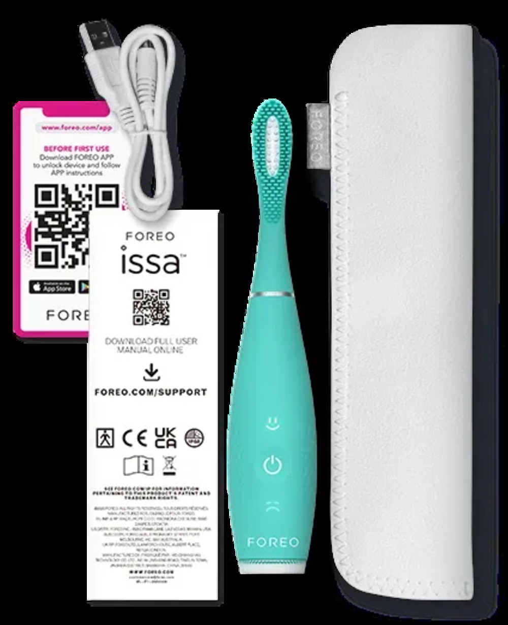 issa™ 4 smile - Hybrid Silicone Sonic Toothbrush, - Picture 4 of 5